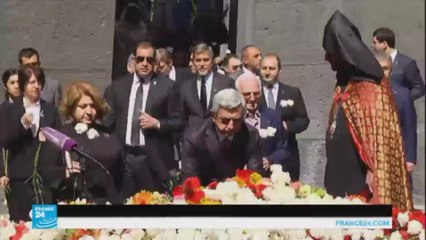 أرمينيا تحيي الذكرى 101 لمجازر الأرمن