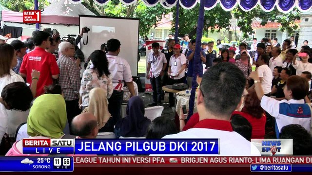 Survei Populi Center: Tingkat Elektabilitas Ahok Naik