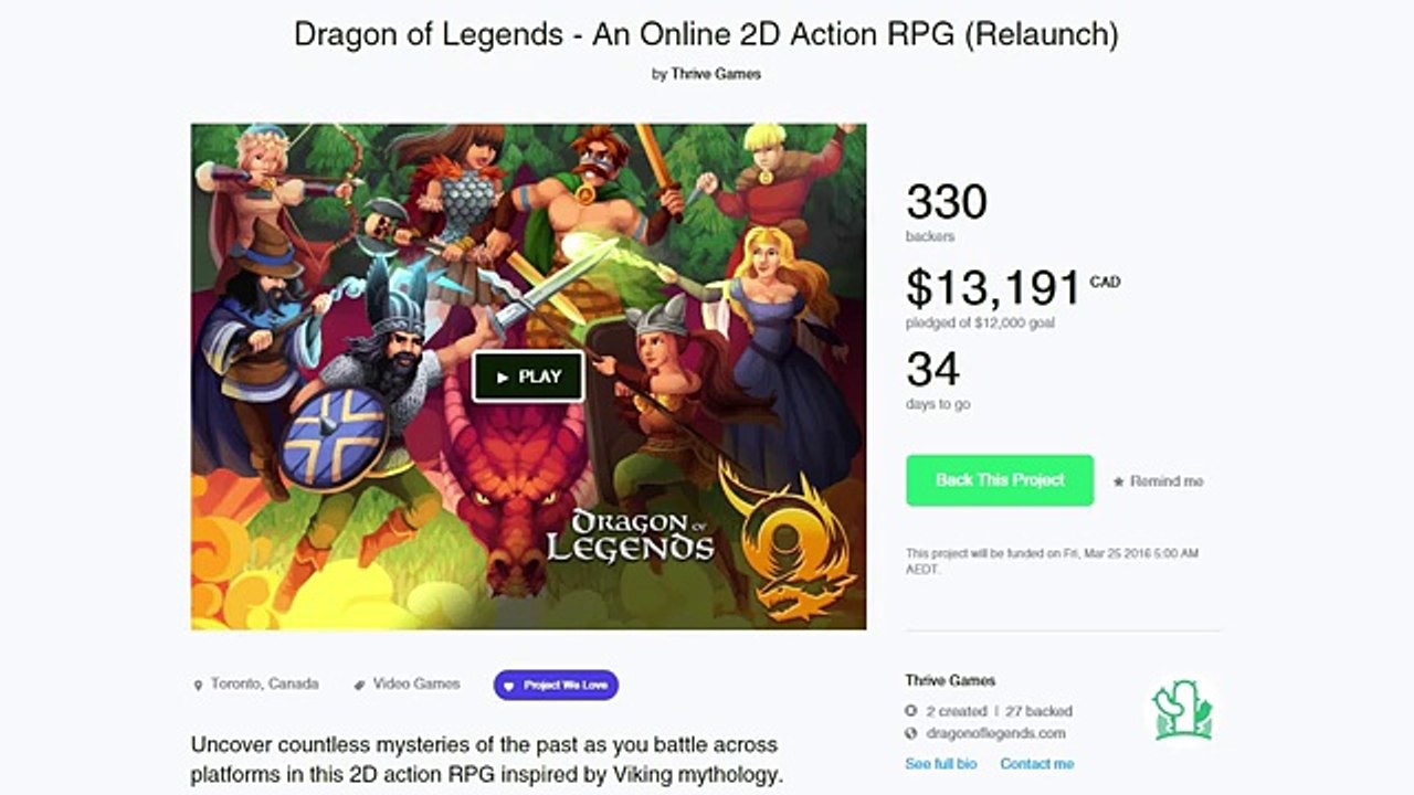 Top 7 Indie Games on Kickstarter - February 2016