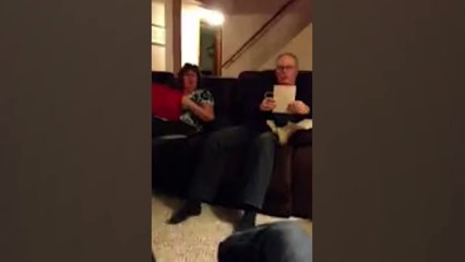 A Sweet Surprise For Soon To Be Grandparents