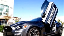 Ford Mustang 2015-2016 Vertical Lambo Doors from Vertical Doors, Inc