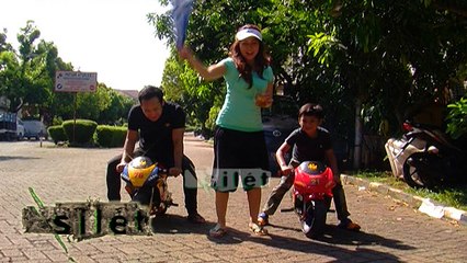 Serunya Denny dan Anak Balapan Motor Mini - Silet 25 April 2016