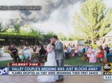 Photographer captures couple's wedding in shadow of Gilbert fire
