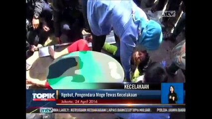 Ngebut, Pengendara Moge Tewas Kecelakaan