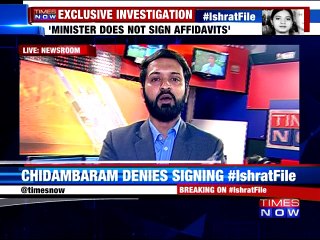 Excl: Twitter war over Ishrat Jahan File