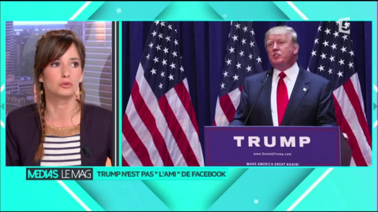 Trump n'est pas "l'ami" de Facebook