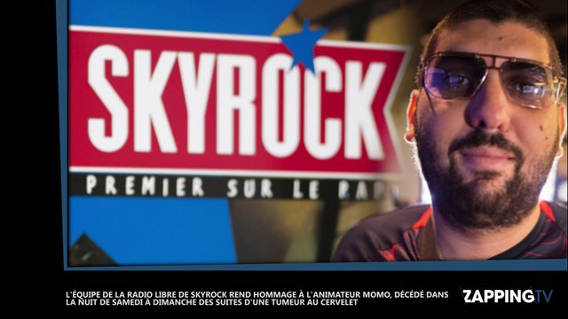 Sur Skyrock, Difool rend hommage à l’animateur Momo, décédé ce week-end (vidéo)