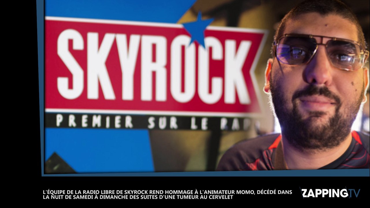 Sur Skyrock, Difool rend hommage à l’animateur Momo, décédé ce week-end (vidéo)