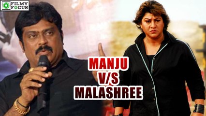 Manju vs Malashree : The war heats up | filmyfoucs.com
