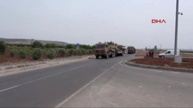 Kilis Gaziantep'ten Kilis'e Zırhlı Araç Sevkiyatı