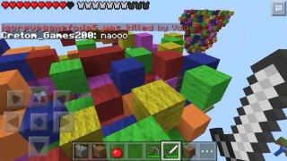 El misterio invisible Sky Wars #8 Minecraft PE 0.11.1 Gameplay