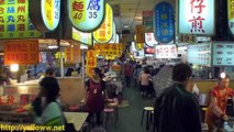 Taiwan Night Market Food at Shilin in Taipei