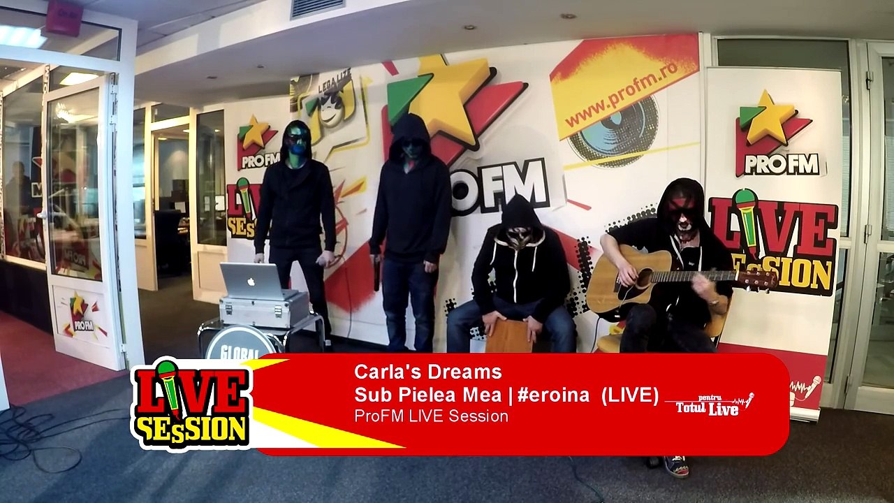 Carlas Dreams Sub Pielea Mea | #eroina @ ProFM LIVE Session