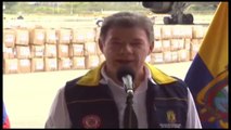 Presidente Santos llega a Ecuador con más ayuda para damnificados por terremoto