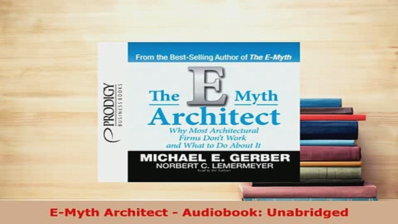 Download  EMyth Architect  Audiobook Unabridged  Read Online