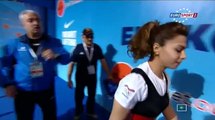 Чемпионат Европы по тяжёлой атлетике 2015 Тбилиси женщины до 53 кг