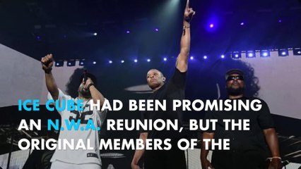 N.W.A, Ice Cube, Dr. Dre Reunite for Coachella's 2nd weekend
