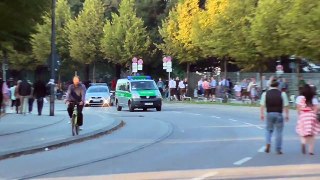 [500 Abos] US Military Police  T5 FuStW BePo Bayern in München auf Alarmfahrt