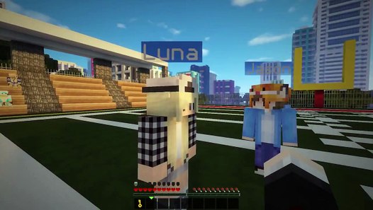 DanTDM Minecraft High School THE PAINTING CONTEST