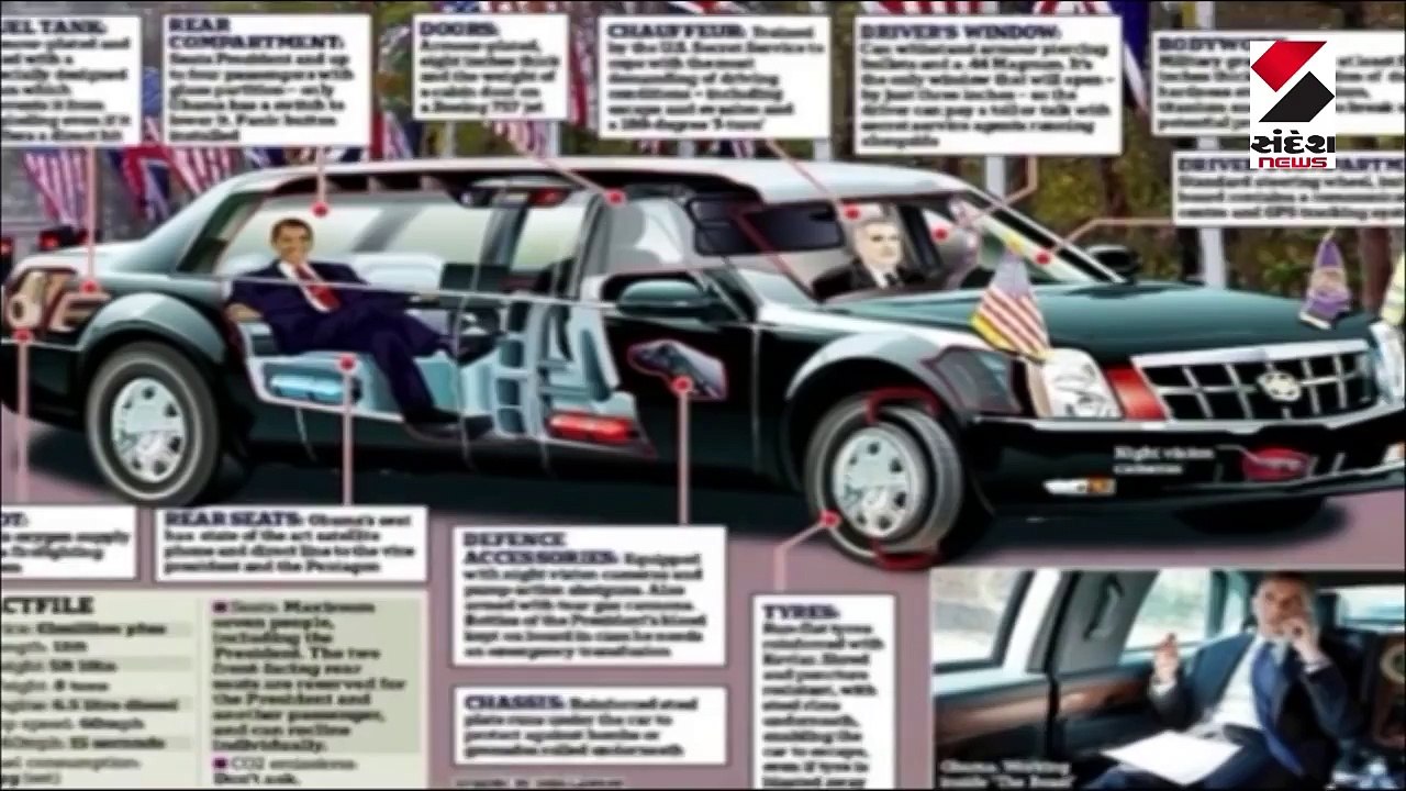 Barack Obamas India Visit- US Presidents coterie of cars and choppers