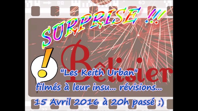 Le groupe des Keith Urban filmé à leur insu... cours... du 15 Avril 2016