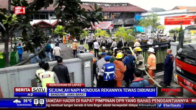 Menkumham Janji Usut Tuntas Kerusuhan di LP Banceuy