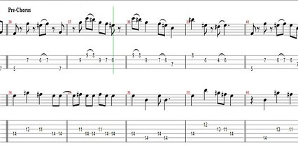 Gintama S3 OP Pride Kakumei Bass Vocal Tab