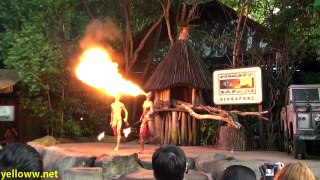 Fire Dance at the Singapore Zoo Night Safari