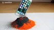 Tech vlogger drops iPhone 6S in a 'volcano'