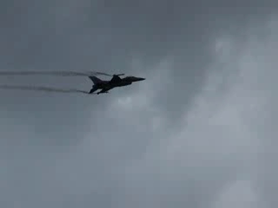 F16 Paris Air Show Salon du Bourget 2007