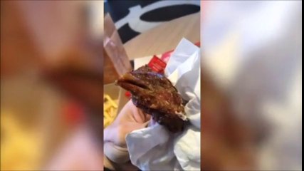 A faire tourner ! Des têtes de poulets en guise de Nuggets chez Quick