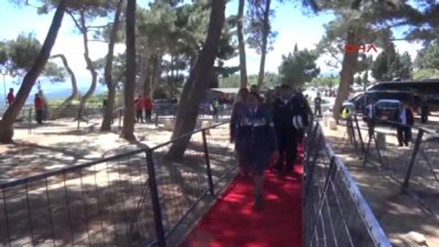 Çanakkale Anzak Koyu'nda, 101 Yıl Önceyi Andılar - Yeni Zelanda Anıtı'nda Tören