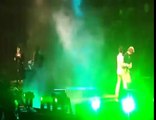 Prince kicks Kim Kardashian off stage FULL VIDEO