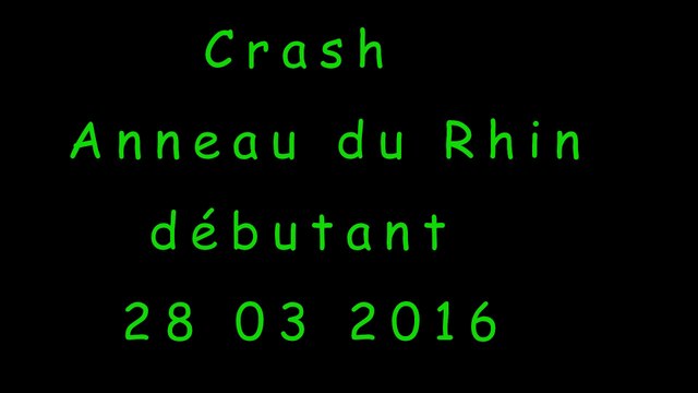 Entrainement Anneau du Rhin 28 03 2016 Team Passion vitesse - Crash Moto - Triumph 675 R - Gopro 3+