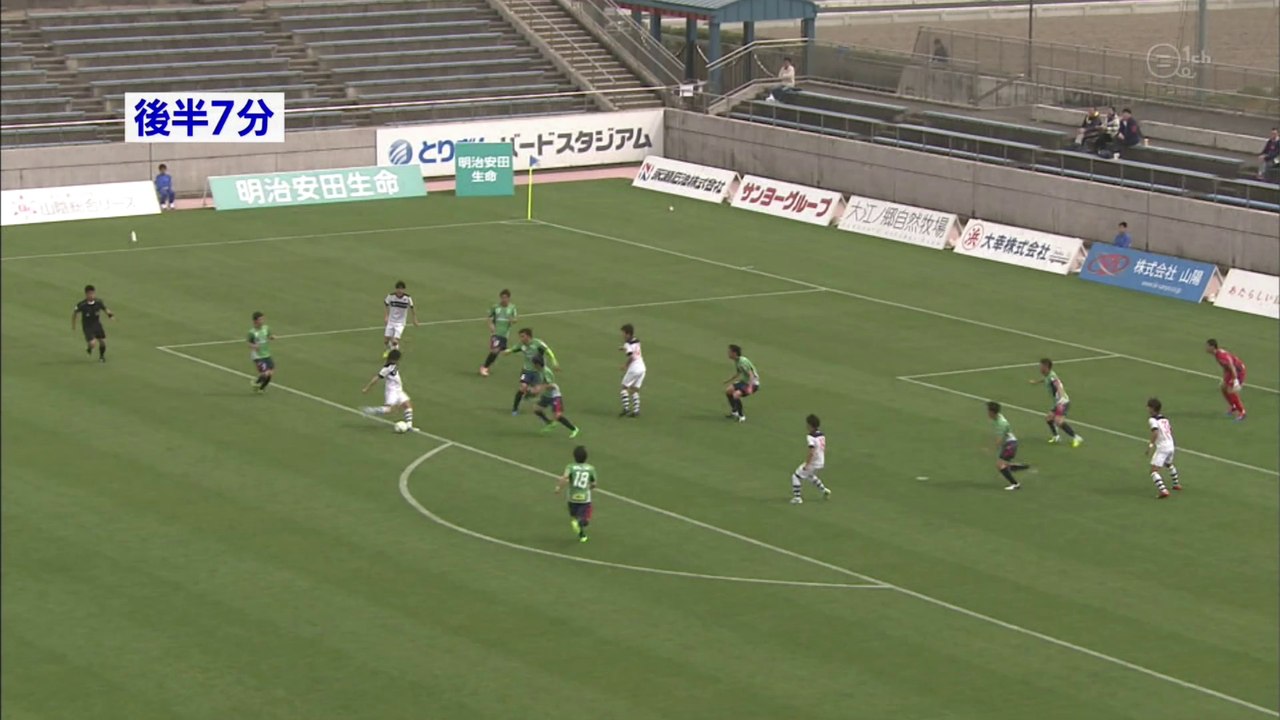 サッカーＪ３　ガイナーレ鳥取　ホーム戦　初勝利は・・・
