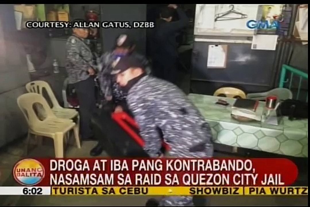 UB: Droga iba pang kontrabando, nasamsam sa raid sa Quezon City Prison