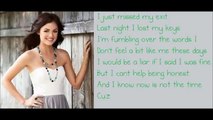 LUCY HALE Lie a little better Lyrics