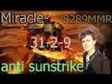 Dota 2 - Miracle- Top 1 8289MMR Plays Ember Spirit - Anti Sunstrike - Full Game Dota2 (dotawithasia)