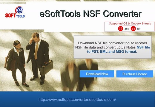 NSF file to PST converter