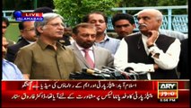 LHC ban on MQM chief is a violation of Article 19: Aitzaz Ahsan