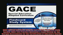 READ book  GACE Special Education Adapted Curriculum Flashcard Study System GACE Test Practice Full EBook