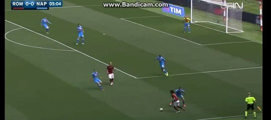 Gonzalo Higuain Volley  GOAAAL - Roma 0-1 Napoli  - 25-04-2016