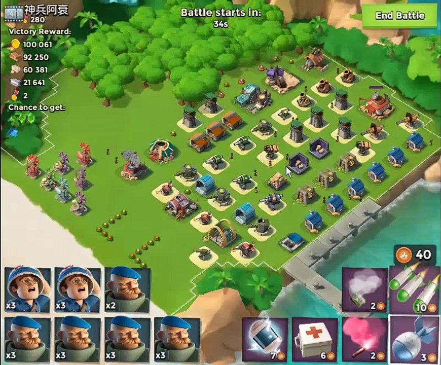 Grenadier & medic combo [ boom beach ]
