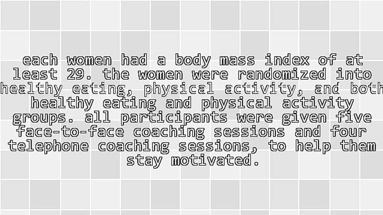 Type 2 Diabetes - Reducing the Risk of Developing Gestational Diabetes