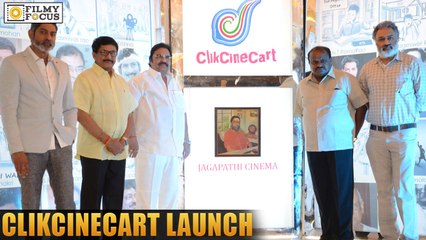 Jagapathi Babu 's Click Cine Cart Launch - Filmyfocus.com