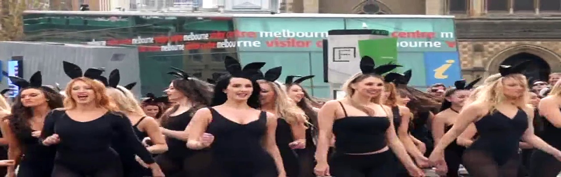 Playboy Bunny Flash mob
