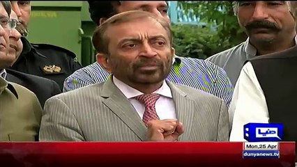 Farooq Sattar and Aitzaz Ahsan Media Talk - 25th April 2016