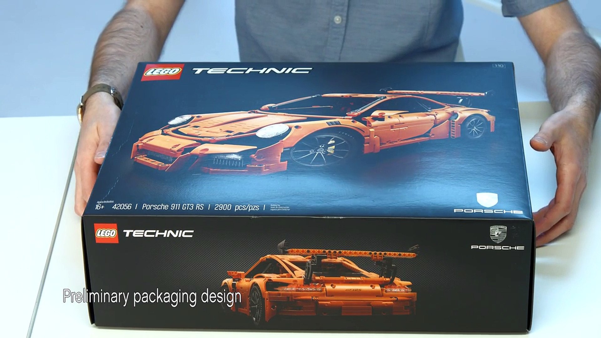 LEGO Technic 42056 Porsche 911 GT3 RS - Designer Video (2016) - Vidéo  Dailymotion