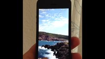 iPhone Panorama as Interactive Lockscreen Background in iOS 7