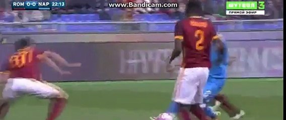 Radja Nainggolan GOAAAL - AS Roma 1-0 Napoli 25-04-2016